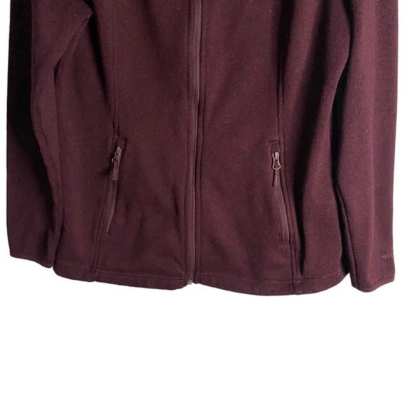 Sunice Storm Pack Women's Plum Full Zip Knit Performance Wear Jacket - Picture 3 of 9